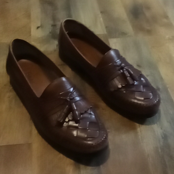 Very beautiful pair of leather Bass -LLOYD dress shoes - Picture 2 of 4